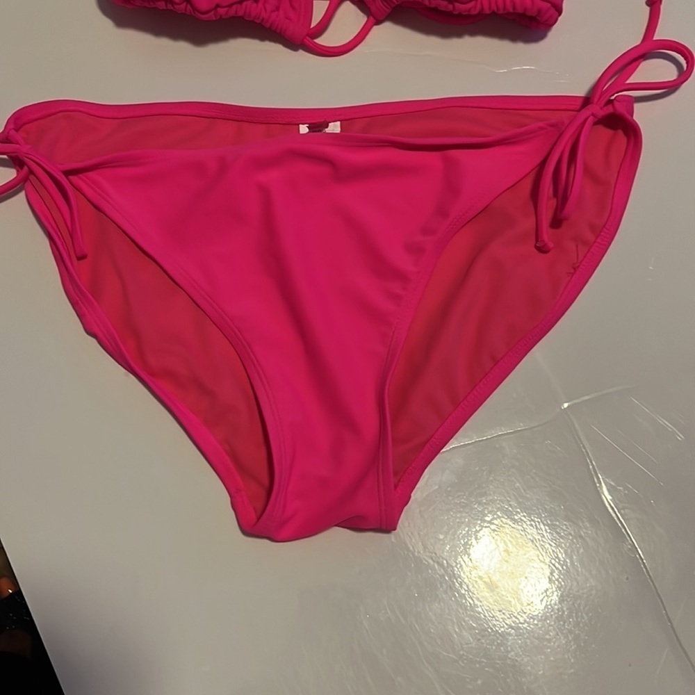 OP Triangle Bikini Top & Bottom Swim Suit Size XlL - Picture 5 of 7